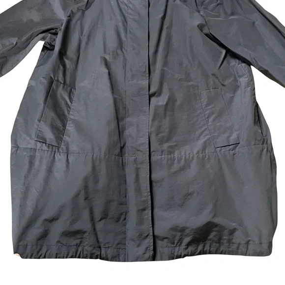 Eileen Fisher Dark Gray Zip Up Jacket Utility Size M Women - Picture 7 of 12